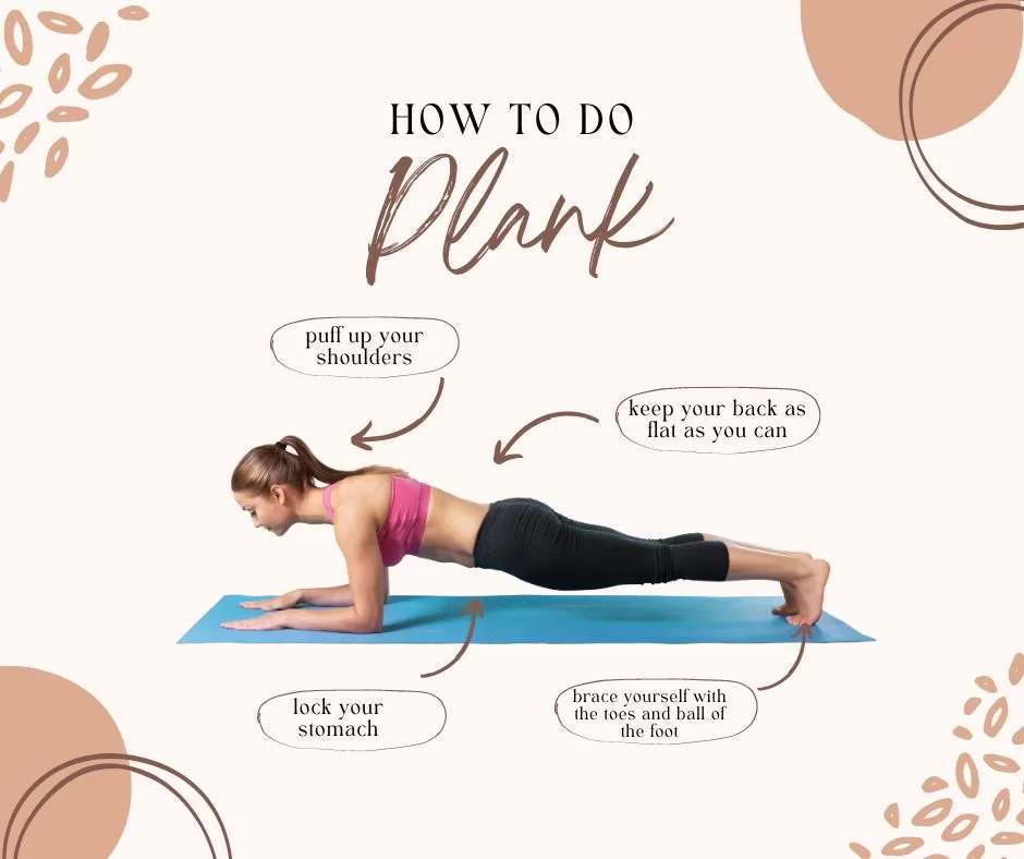 yoga how to do plank pose