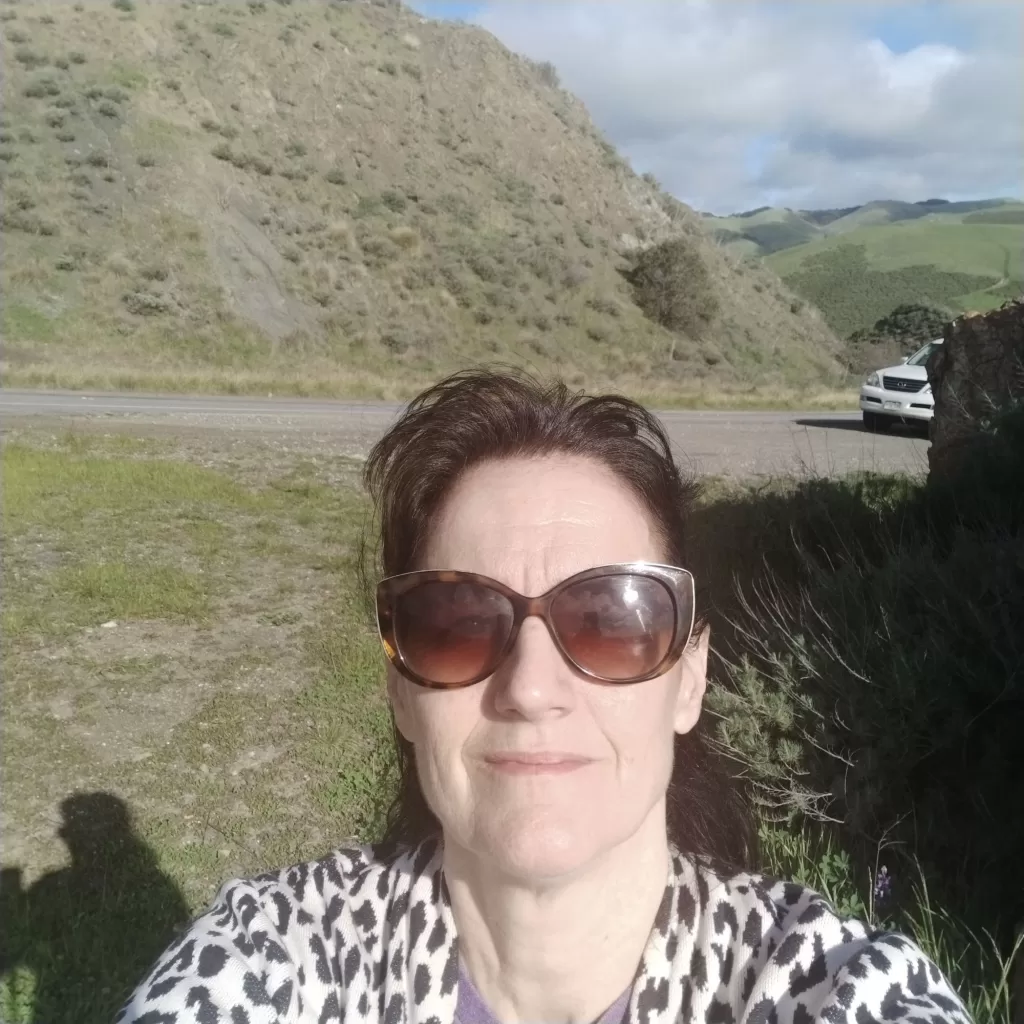 self portrait in coast range 