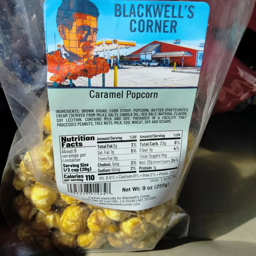 carmel corn from blackwell's corner