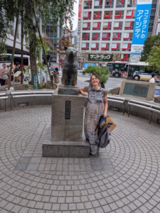 day in Tokyo, Hatchiko Statue, Shibuya Crossing
