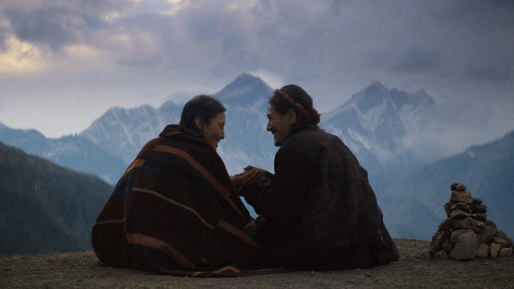 Tenzing, young Tenzing and Dawa (Tenzin Dalha and Thinley Lhamo)